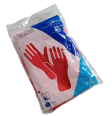 Gummihandschuh rot Gummihandschuh rot