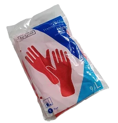 Gummihandschuh rot