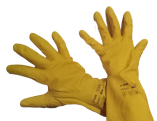 Bingold Schutzhandschuhe Latex gelb Bingold Schutzhandschuhe Latex gelb