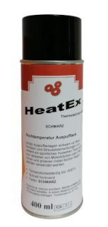 Heatex Auspufflack silber schwarz