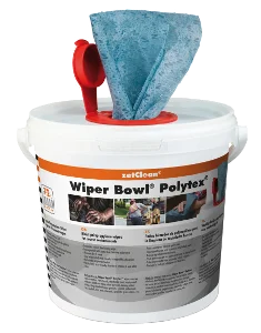 Wiper Bowl Reinigungstücher blau